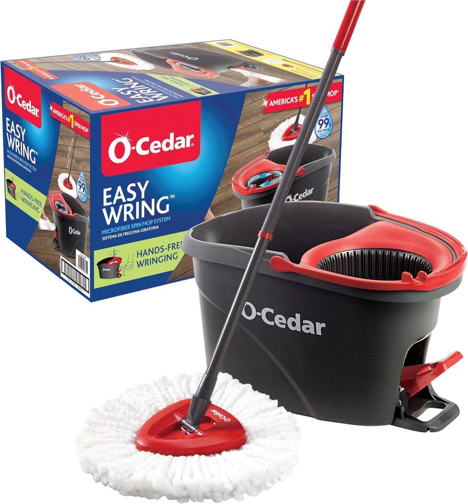 Best Mop – O-Cedar EasyWring Microfiber Spin Mop Review