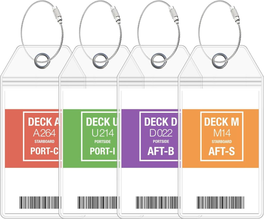 Best Luggage – Cruise On Cruise Luggage Tag Holder [4 Pack] Review