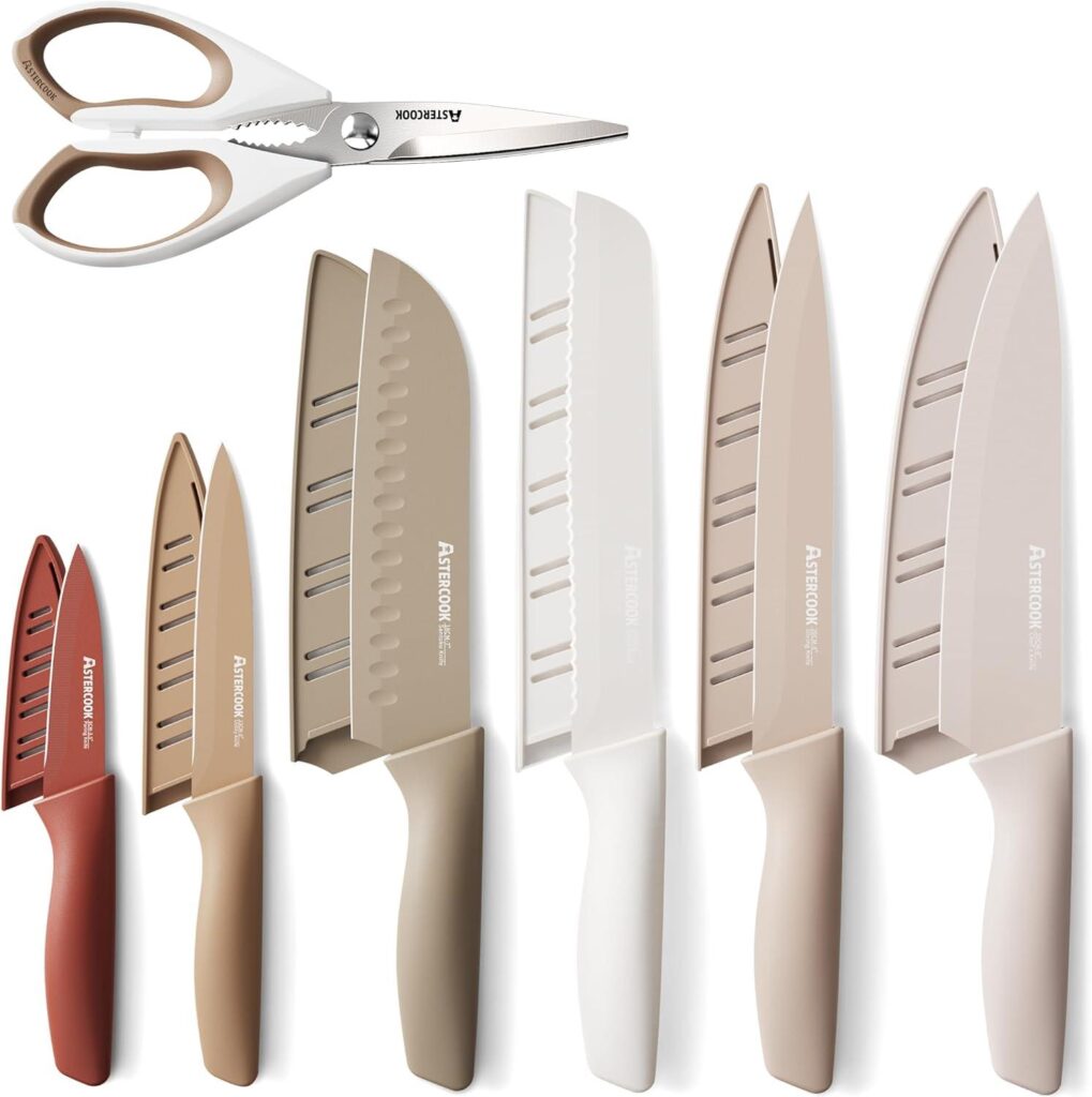 Best Kitchen Knife Set – Astercook 13-Piece Chef Knife Review