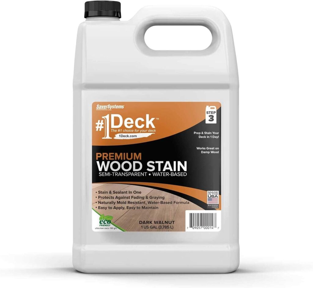 Best Deck Stain – SaverSystems #1 Premium Semi-Transparent Review