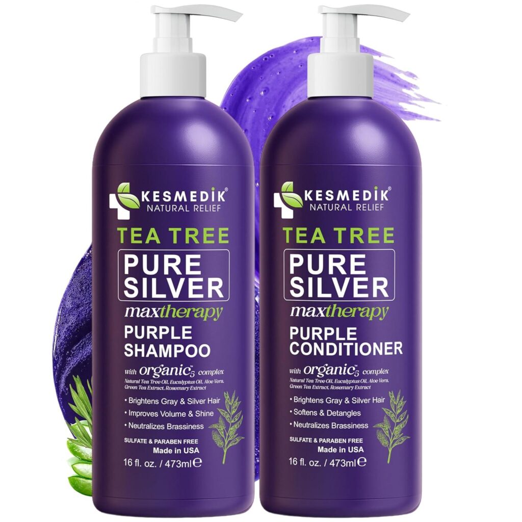 Best Shampoo – Tea Tree Purple Shampoo & Conditioner Set Review