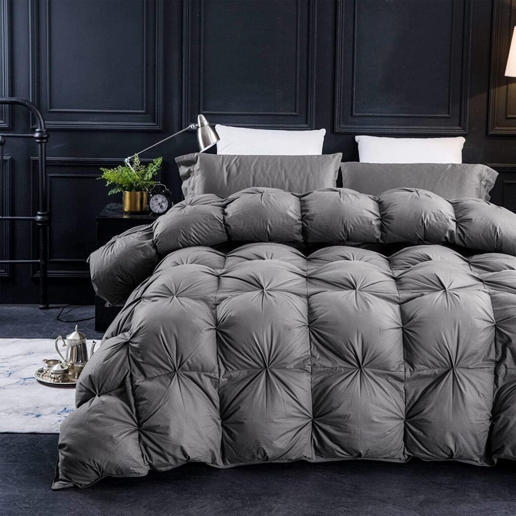 Best Comforter – Three Geese Pinch Pleat Down King Duvet Insert Review