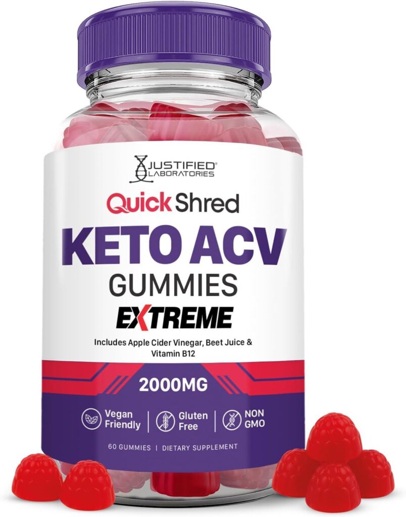 Best Health Supplement – Justified Laboratories Quick Shred Keto ACV Gummies Review