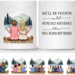 Best Gift Mug – Gossby Personalized Friend Mug – Custom Gift for Female Best Friend – We’ll Be Friends Until We’re Old Review