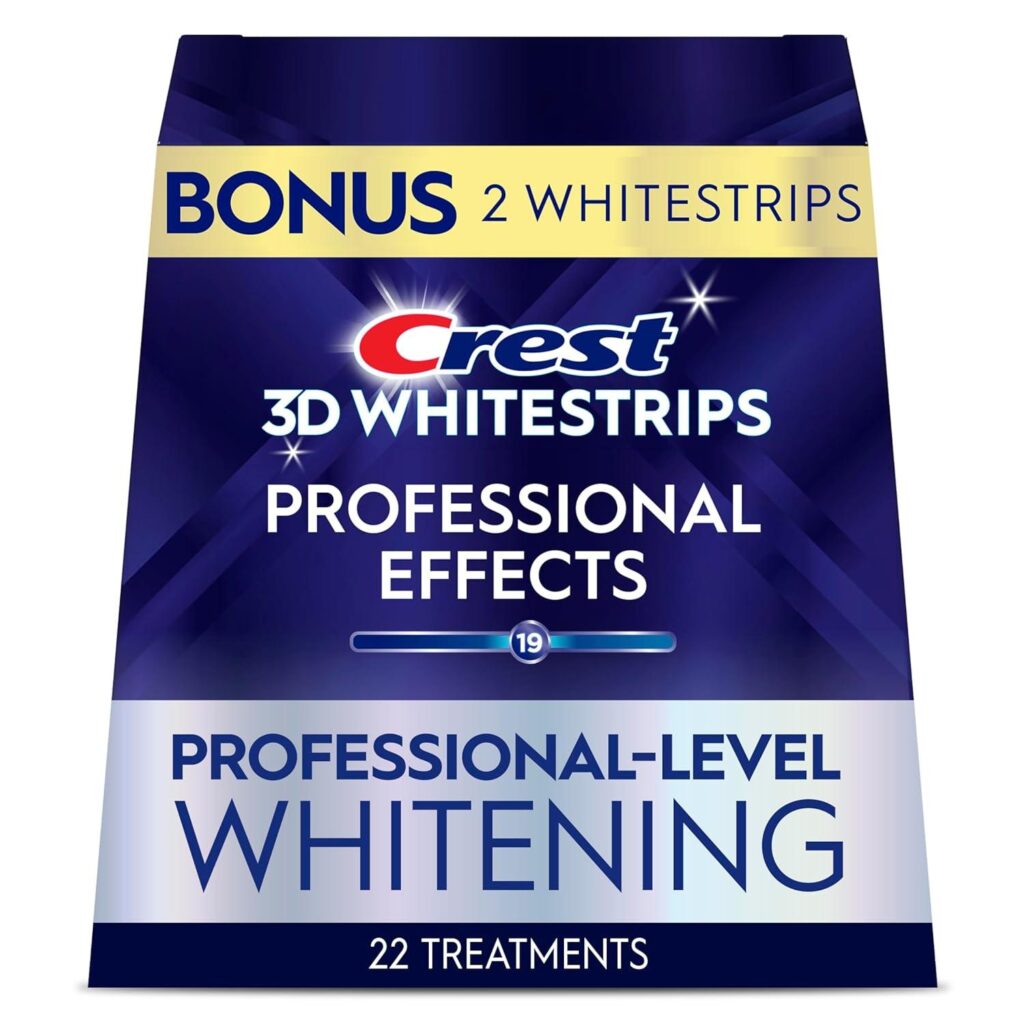 Best Teeth Whitening – Crest 3D Whitestrips Professional Effects Review