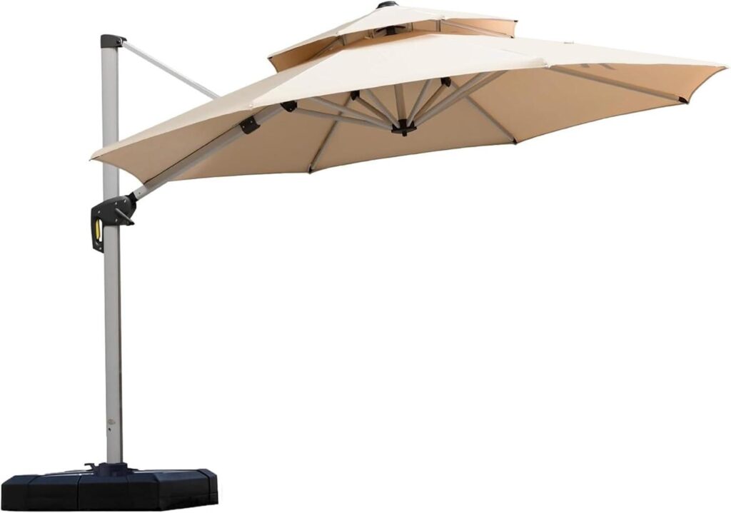 Best Outdoor Umbrella – PURPLE LEAF 10 Feet Patio Umbrella Review