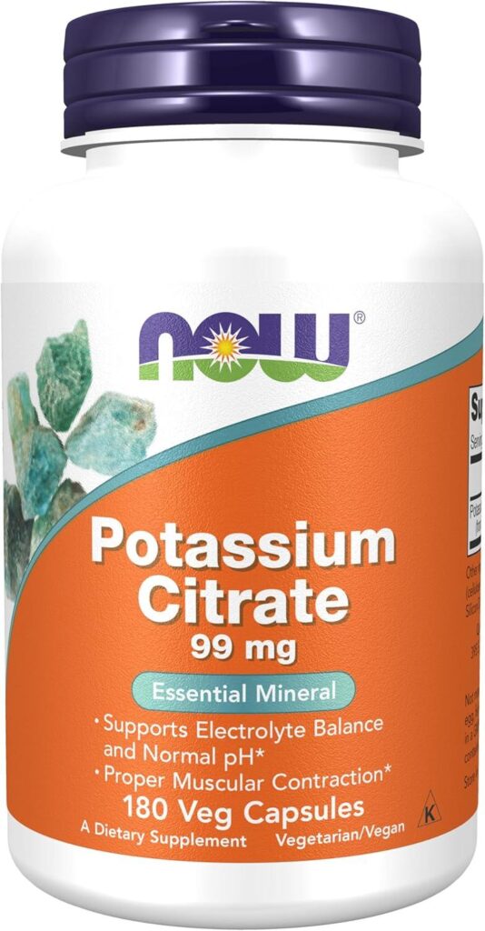 Best Electrolyte Supplement – NOW Foods Potassium Citrate Review