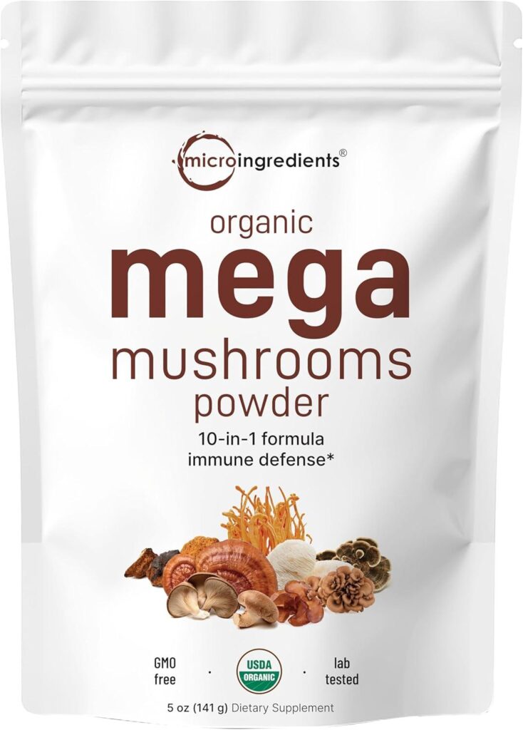 Best Food Supplement – Micro Ingredients Organic Mushroom Blend Review