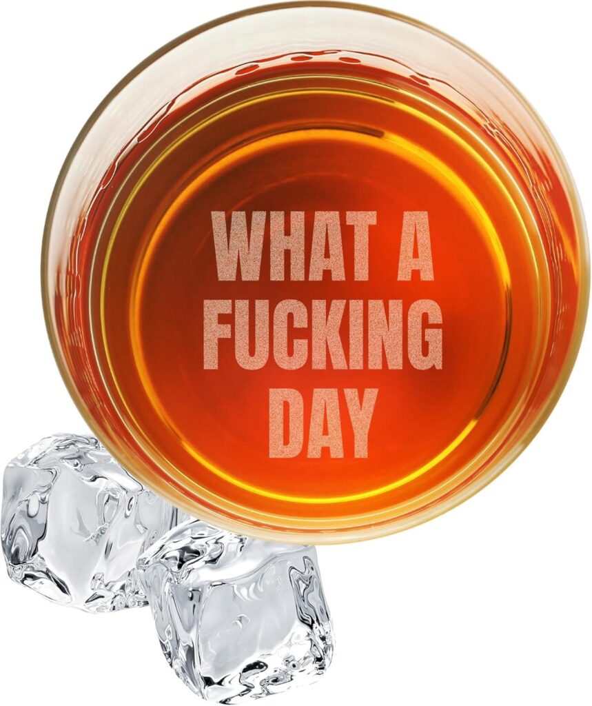 Best Gift for Him – On The Rox Engraved Whiskey Glass Review