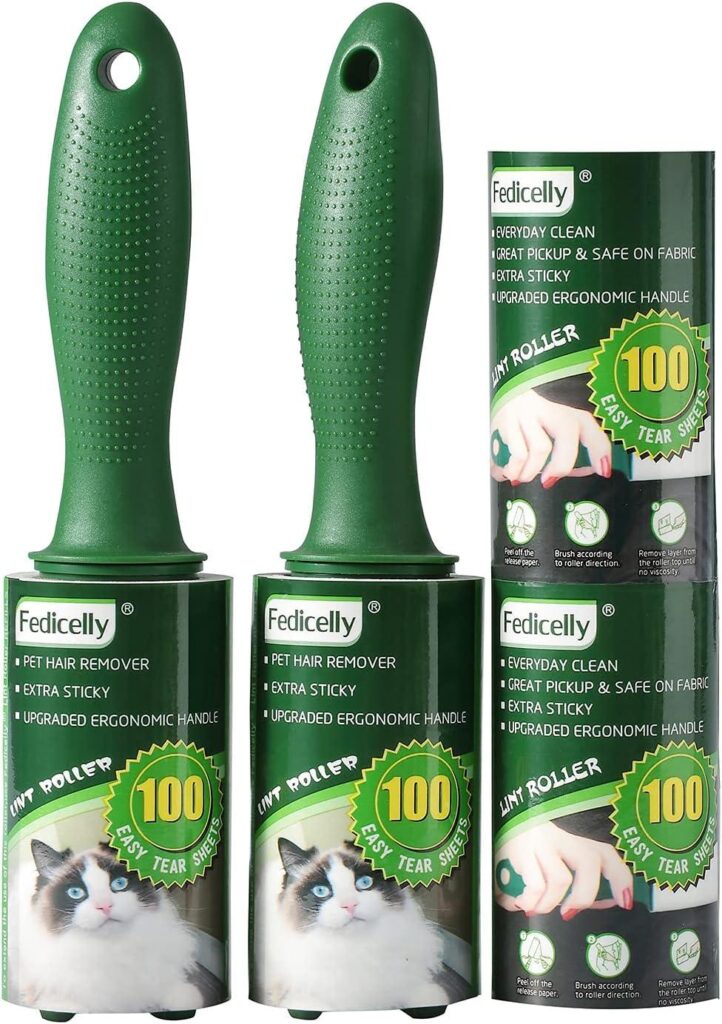Best Lint Rollers – Fedicelly Extra Sticky Pet Hair Remover Review