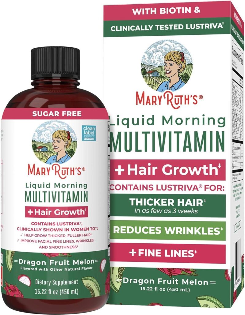 Best Hair Growth Supplement – MaryRuth’s Liquid Multivitamin Review