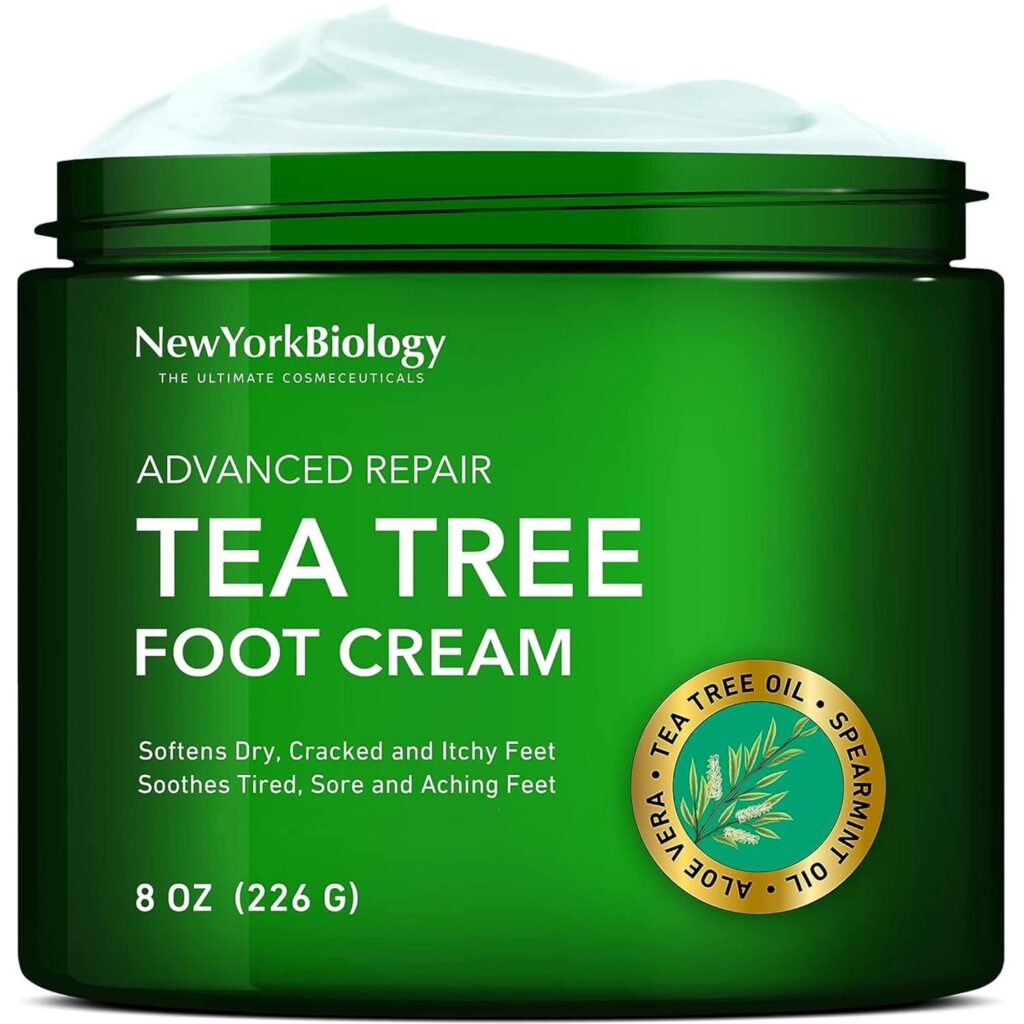 Best Foot Cream – New York Biology Tea Tree Oil Foot Cream Review