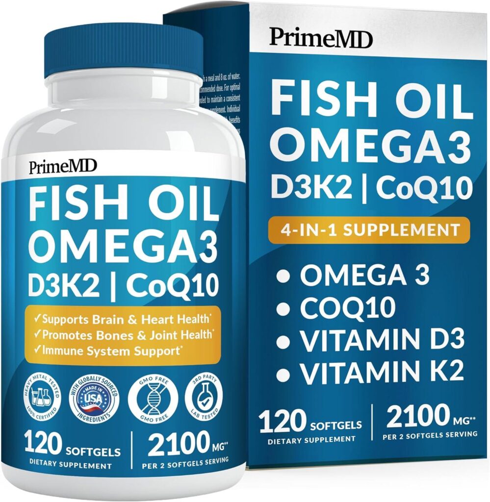 Best Fish Oil Supplement – 4-in-1 Omega 3 with CoQ10 Review