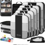 Best Travel Packing Cubes – 10 Set Compression Organizers Review