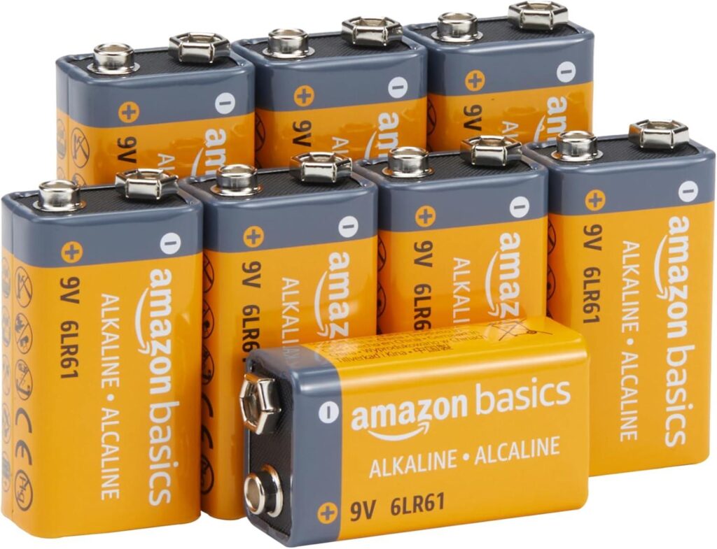 Best Electronics – Amazon Basics 8-Pack 9V Alkaline Batteries Review
