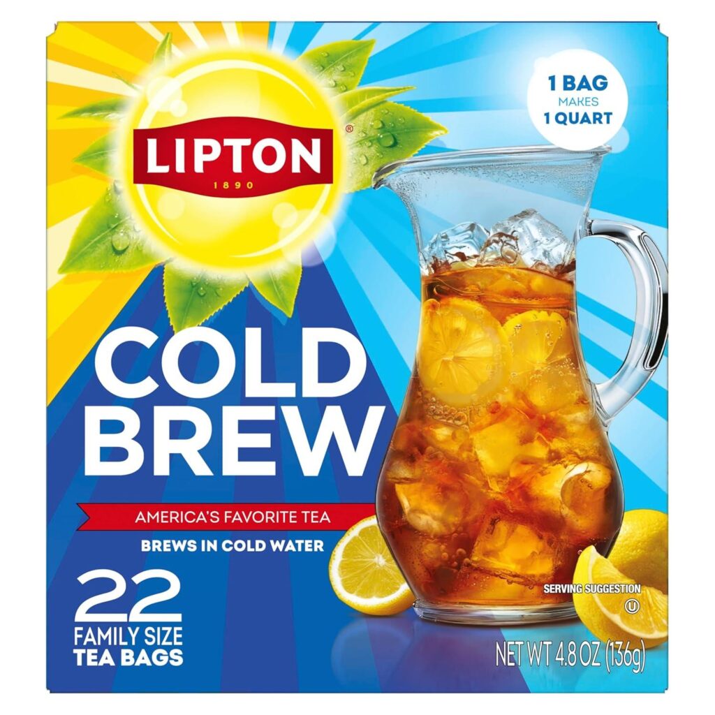 Best Iced Tea – Lipton Cold Brew Iced Tea Bags, Family Size Review