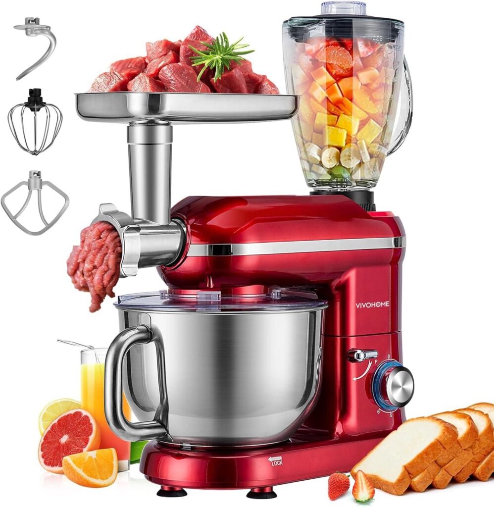 Best Stand Mixer – VIVOHOME 3-in-1 Kitchen Mixer with Attachments Review