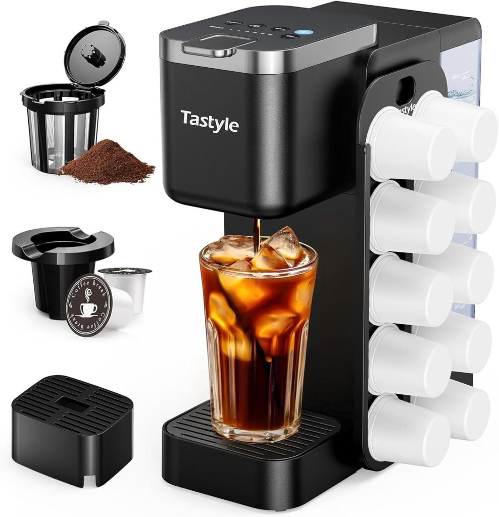 Best Coffee Maker – Hot & Iced Coffee Maker with Magnetic K-Pod Organizer Review