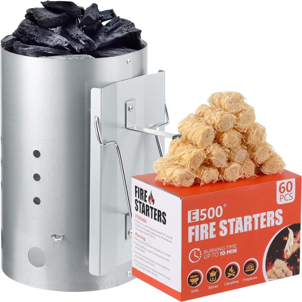 Best Charcoal Chimney Starter – E500 Larger Charcoal Starter Review