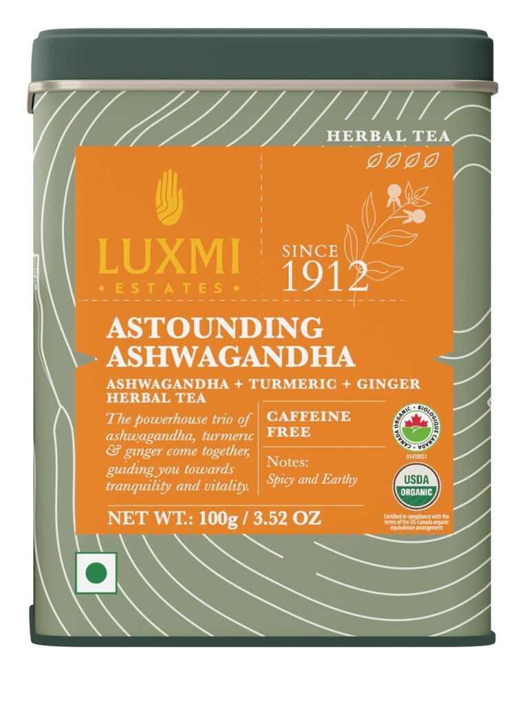 Best Organic Tea – Luxmi Estates – Astounding Ashwagandha Review