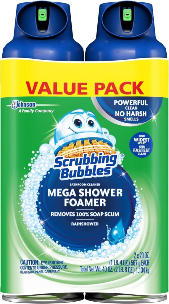 Best Bathroom Cleaner – Scrubbing Bubbles Mega Shower Foamer Review