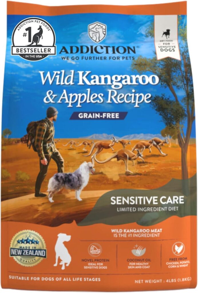 Best Dog Food – Addiction Wild Kangaroo & Apples Dry Dog Food Review