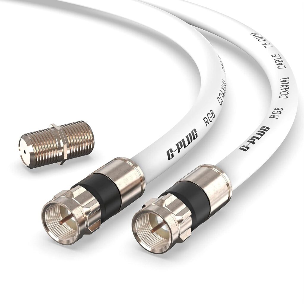 Best Coaxial Cable – G-PLUG 6FT RG6 Connectors Set Review