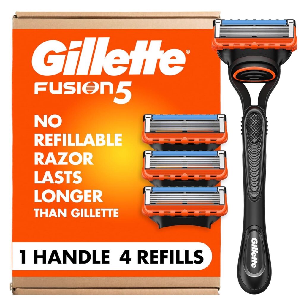 Best Men’s Razor – Gillette Fusion5 Razors for a Comfortable Shave Review