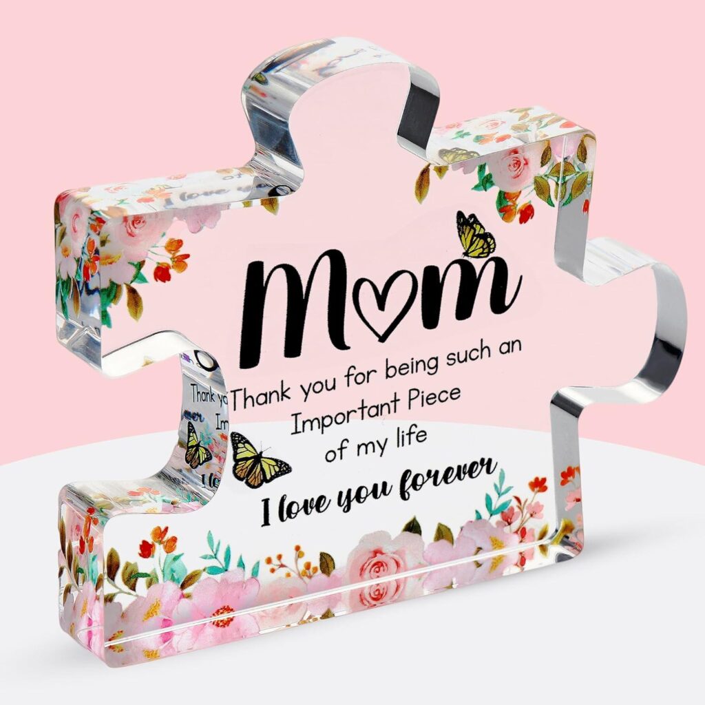 Best Gift for Mom – VELENTI Cute Engraved Acrylic Puzzle Review