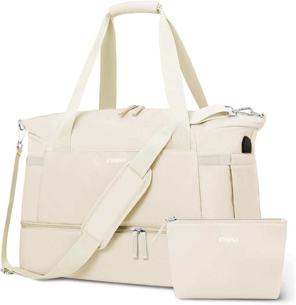 Best Travel Bag – ETRONIK Gym Bag for Women, Weekender & USB Review