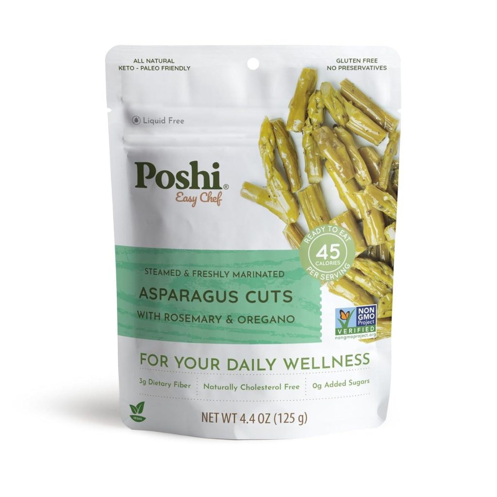 Best Gourmet Vegetables – POSHI Marinated Asparagus Cuts Review