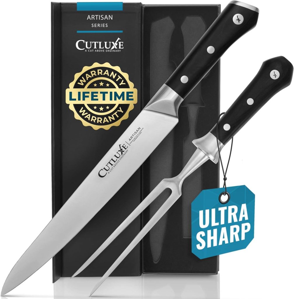 Best Carving Set – Cutluxe Turkey Carving Knife Set Review