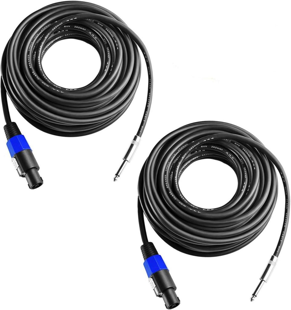 Best Speaker Cable – Yoico 2Pcs 25 Feet Professional Review