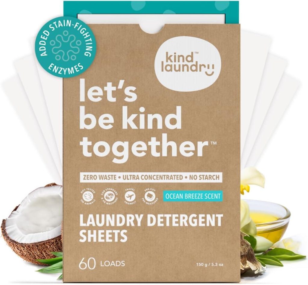 Best Eco-Friendly Laundry Detergent – Kind Laundry Sheets Review