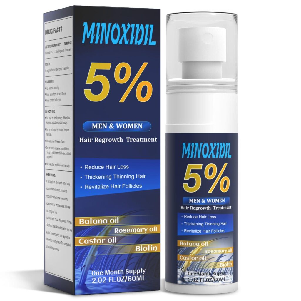 Best Hair Regrowth Treatment – 5% Minoxidil Hair Serum Review