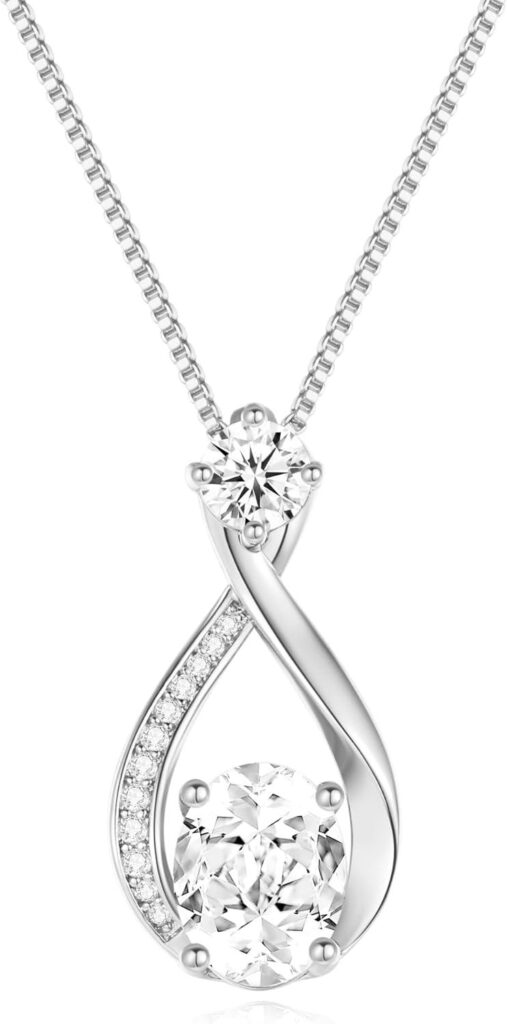 Best Jewelry – 1.5CT Moissanite Infinity Pendant Necklace Review