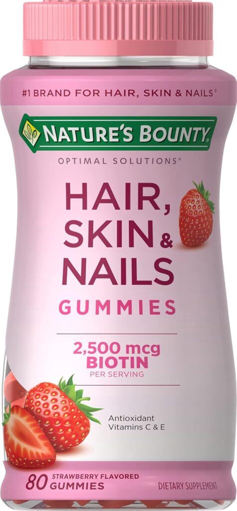 Best Hair, Skin & Nails – Nature’s Bounty Vitamin Gummies Review