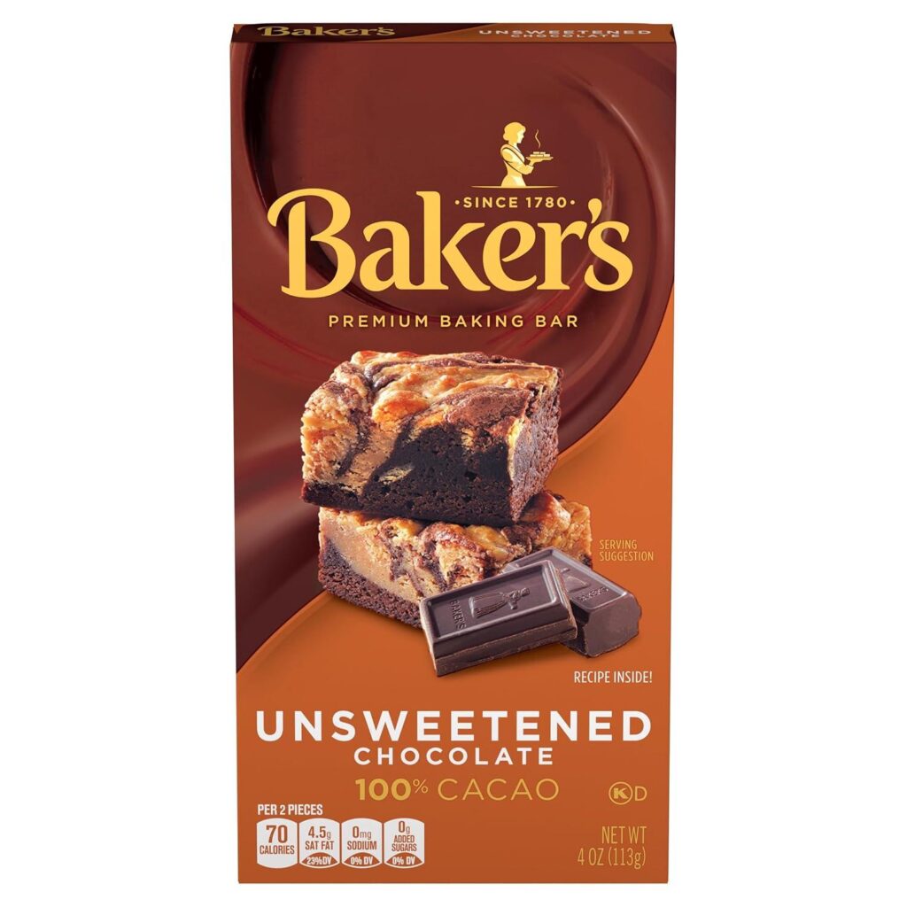 Best Baking Chocolate – Baker’s Unsweetened 100% Cacao Bar Review