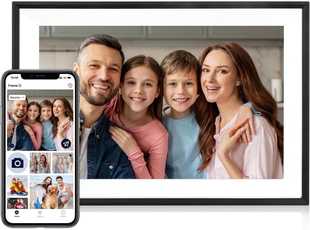 Best Electronics – Digital Picture Frame, 10.1 Inch Touch Screen Review