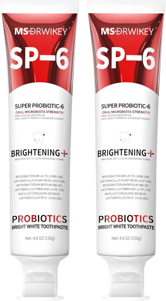 Best Probiotic Toothpaste – SP-6 Whitening Toothpaste Review