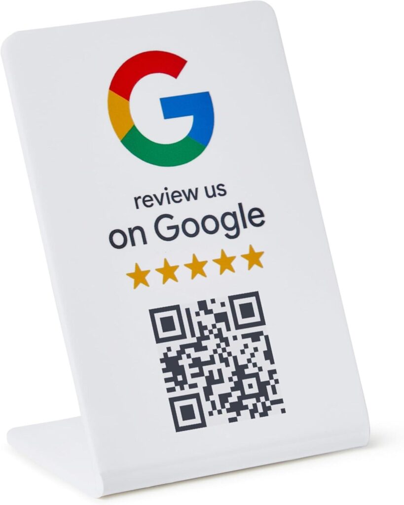 Best Tech – Google Review Stand – NFC & QR Code, Easy Setup (1-Pack) Review
