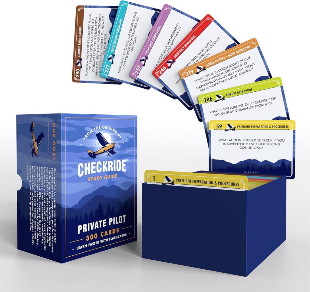 Best Study Aid – Private Pilot VFR Oral Exam Flashcards Review