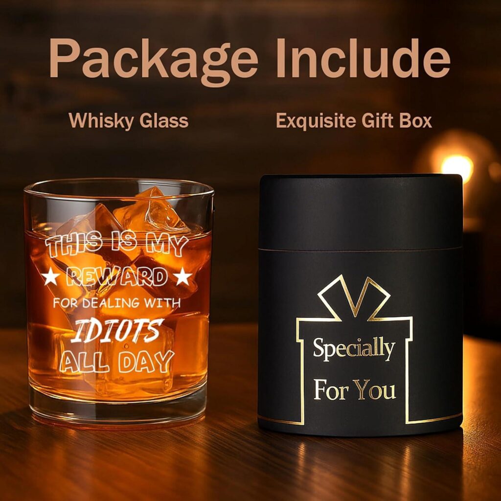 Best Whiskey Glass – This Is My Reward For Dealing With Idiots All Day Review