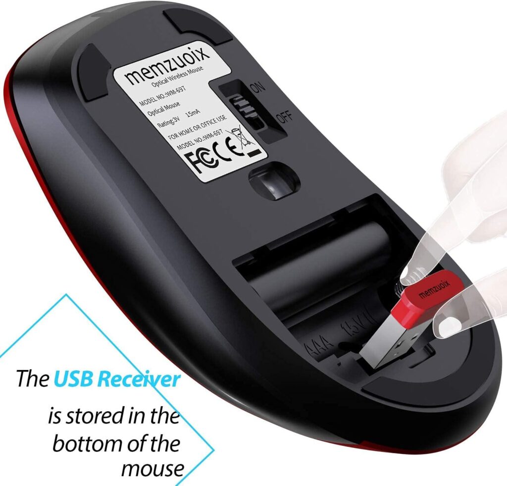 Best Wireless Mouse – memzuoix 2.4G Optical Cordless Mouse Review