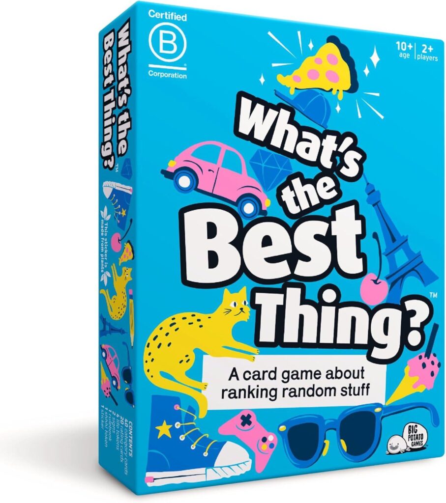 Best Board Game – What’s The Best Thing Hilarious Ranking Game Review