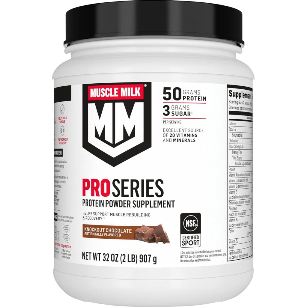 Best Protein Powder – Muscle Milk Pro Series Knockout Chocolate Review