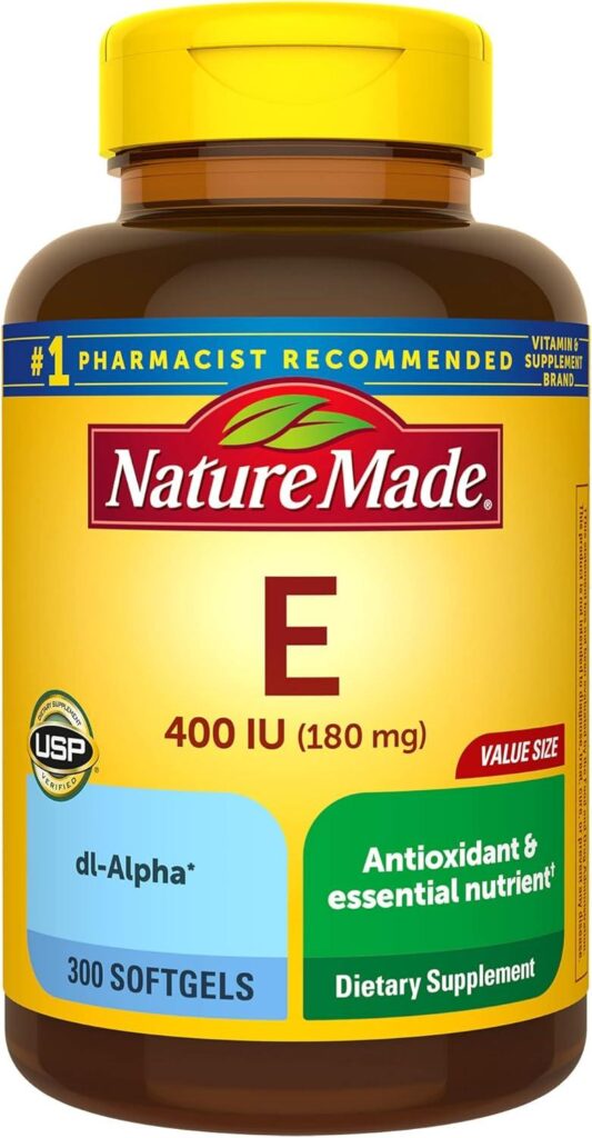 Best Antioxidant Supplement – Nature Made Vitamin E Review