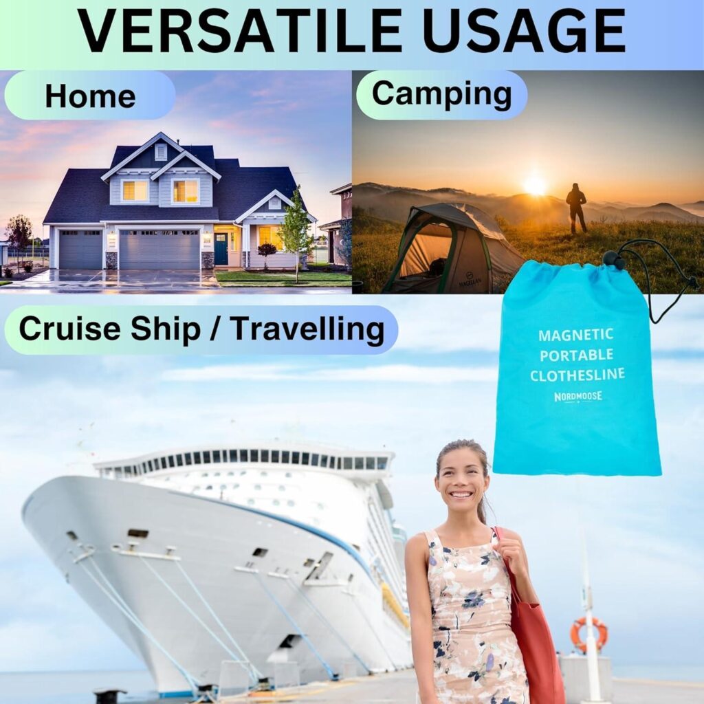 Best Travel Gear – Magnetic Clothesline for Cruise Ship Review