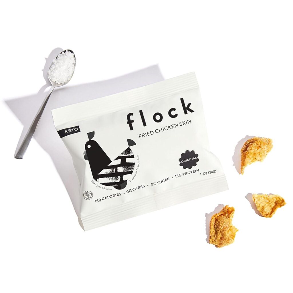 Best High Protein Snack – Flock Fried Chicken Skins Review