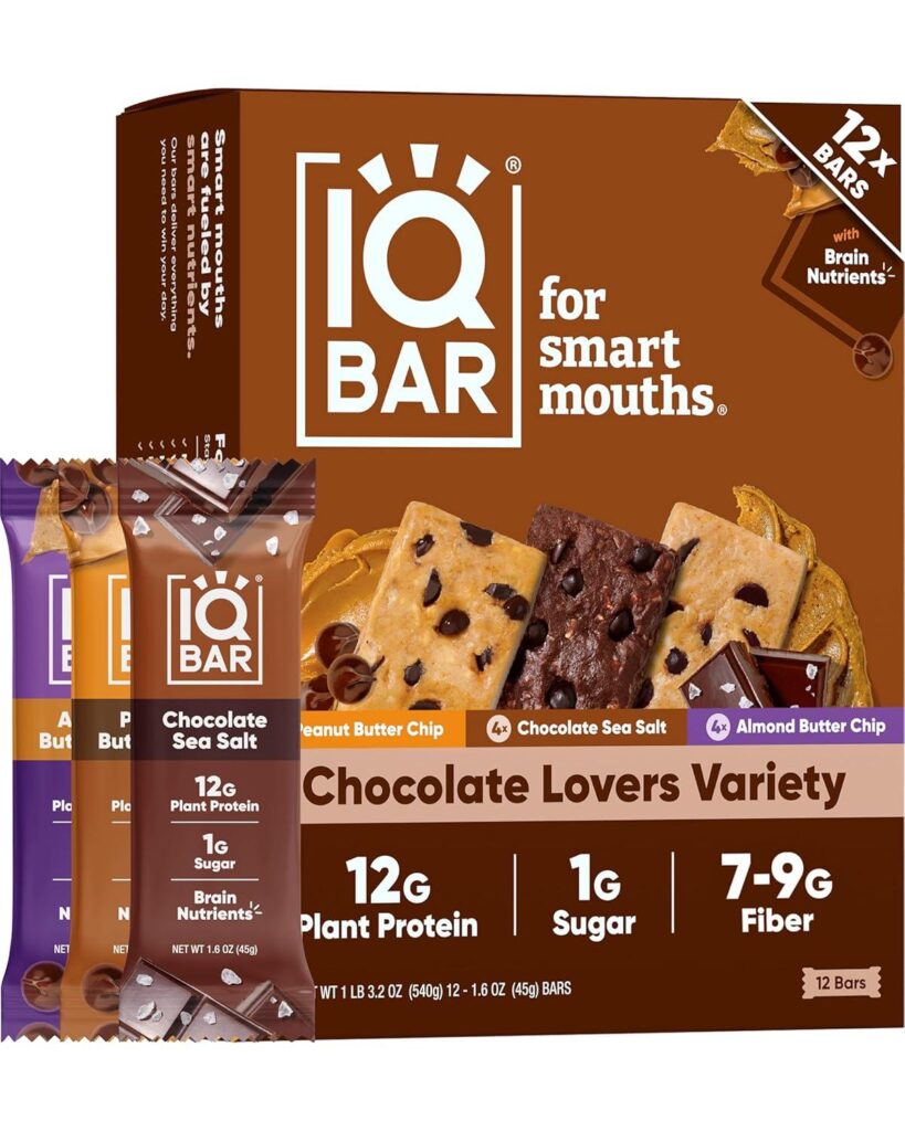 Best Protein Bars – IQBAR Brain and Body Plant Protein Bars Review